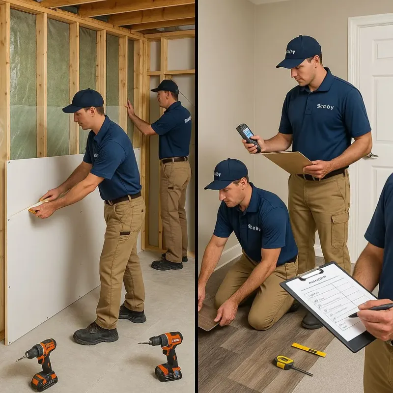 Repairs and Reconstruction process in Laurel County, KY